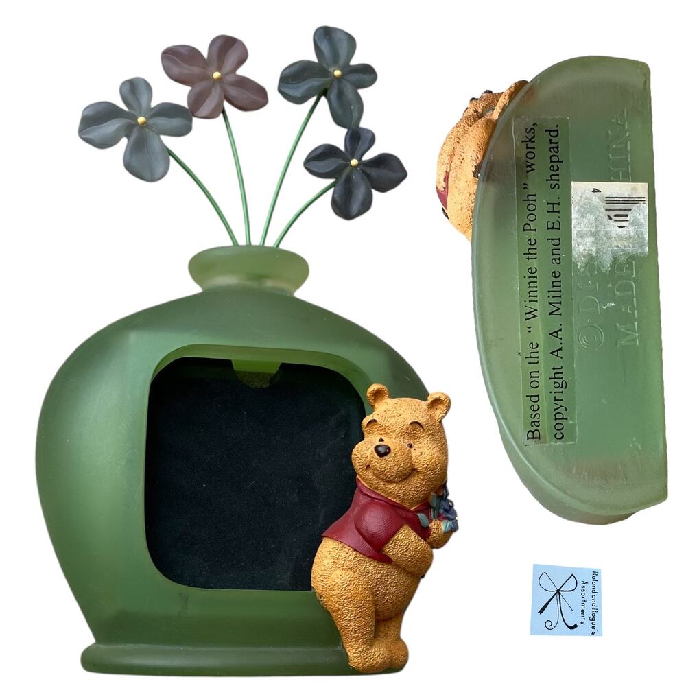 Disney Winnie the Pooh Flower Pot Mini Picture Frame